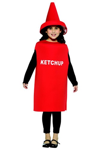 Click Here to buy Kids Ketchup Costume from HalloweenCostumes, CDN Funds & Shipping