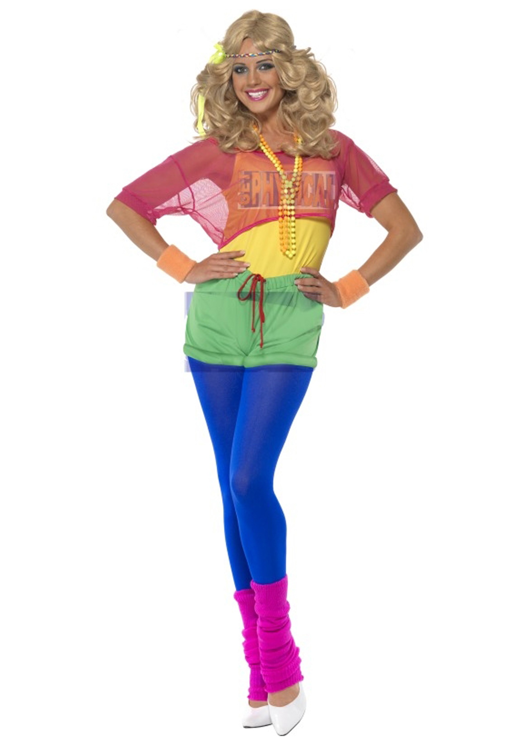 Let's Get Physical 80s Women's Costume