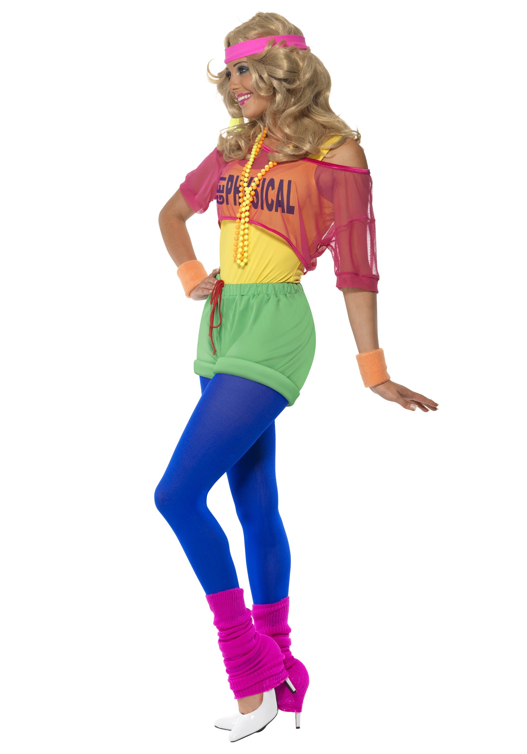 Women's Let's Get Physical 80s Costume