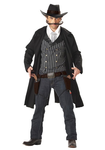 Click Here to buy Adult Gunfighter Western Costume from HalloweenCostumes, CDN Funds & Shipping