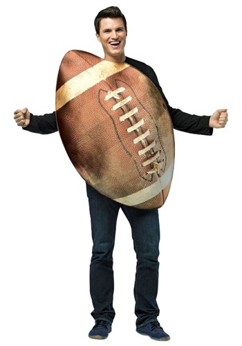 Click Here to buy Adult Get Real Football Costume from HalloweenCostumes, CDN Funds & Shipping