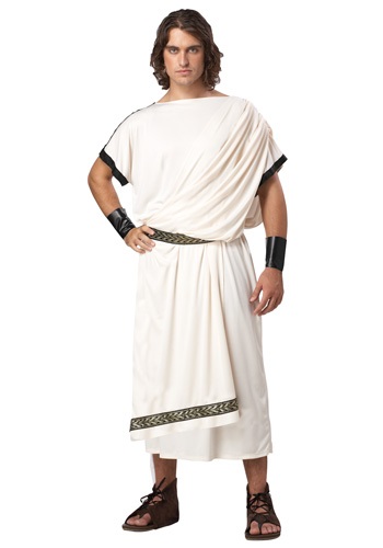 Click Here to buy Deluxe Mens Toga Costume from HalloweenCostumes, CDN Funds & Shipping