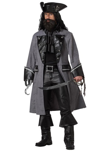 Click Here to buy Mens Blackbeard Pirate Costume from HalloweenCostumes, CDN Funds & Shipping