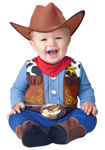 Click Here to buy Wee Wrangler Cowboy Costume from HalloweenCostumes, CDN Funds & Shipping