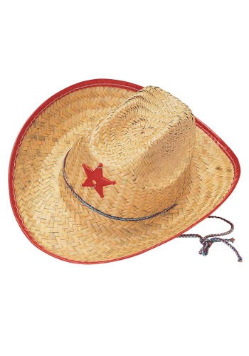 Click Here to buy Kids Straw Cowboy Hat from HalloweenCostumes, CDN Funds & Shipping