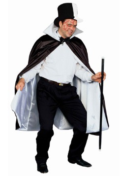Phantom Black and White Cape
