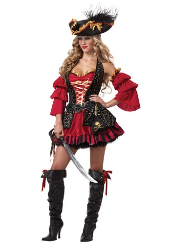 Click Here to buy Sexy Spanish Pirate Costume - Womens Pirate Costumes from HalloweenCostumes, CDN Funds & Shipping
