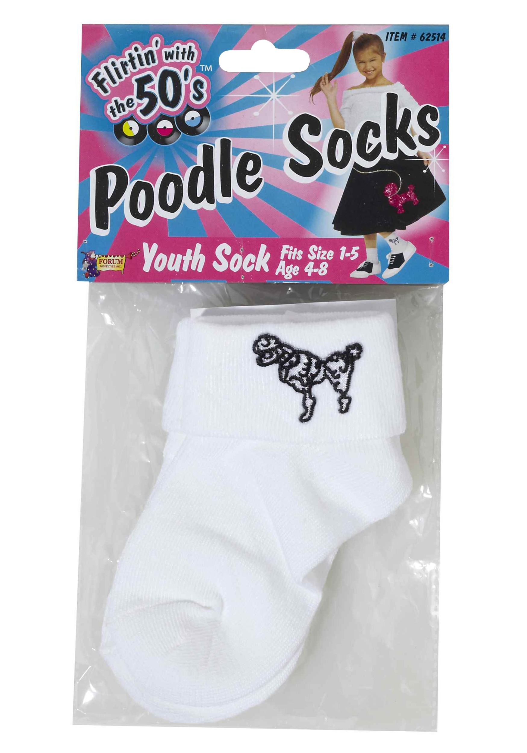 Child Poodle Socks  Halloween Costume Accessories