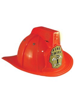 Jr. Fire Chief Light Up Helmet	