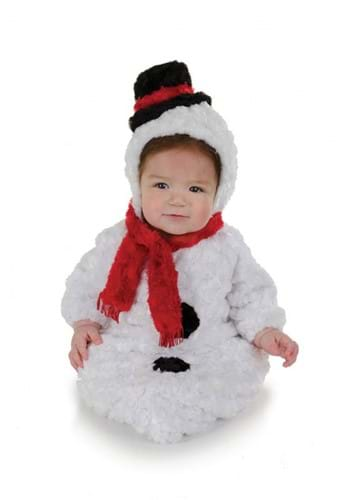 Baby Cozy Snowman Bunting Costume Image