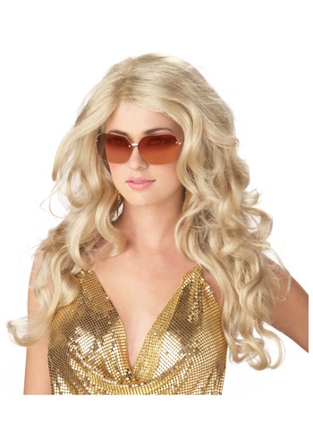 Click Here to buy Blonde Supermodel Wig from HalloweenCostumes, CDN Funds & Shipping