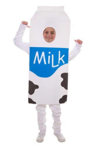 Click Here to buy Kids Milk Costume from HalloweenCostumes, CDN Funds & Shipping