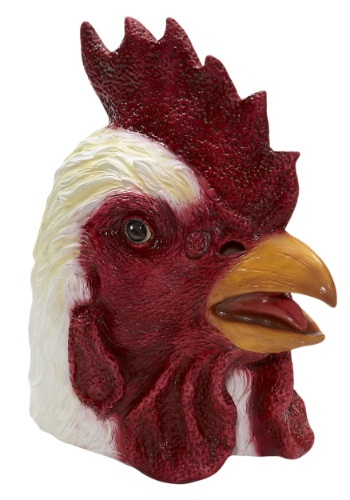 Click Here to buy Deluxe Latex Rooster Mask from HalloweenCostumes, CDN Funds & Shipping