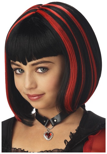 Click Here to buy Girls Vampire Wig from HalloweenCostumes, CDN Funds & Shipping