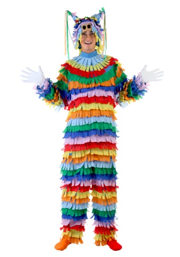 Click Here to buy Adult Colorful PiÃ±ata Costume | Holiday Costumes from HalloweenCostumes, CDN Funds & Shipping