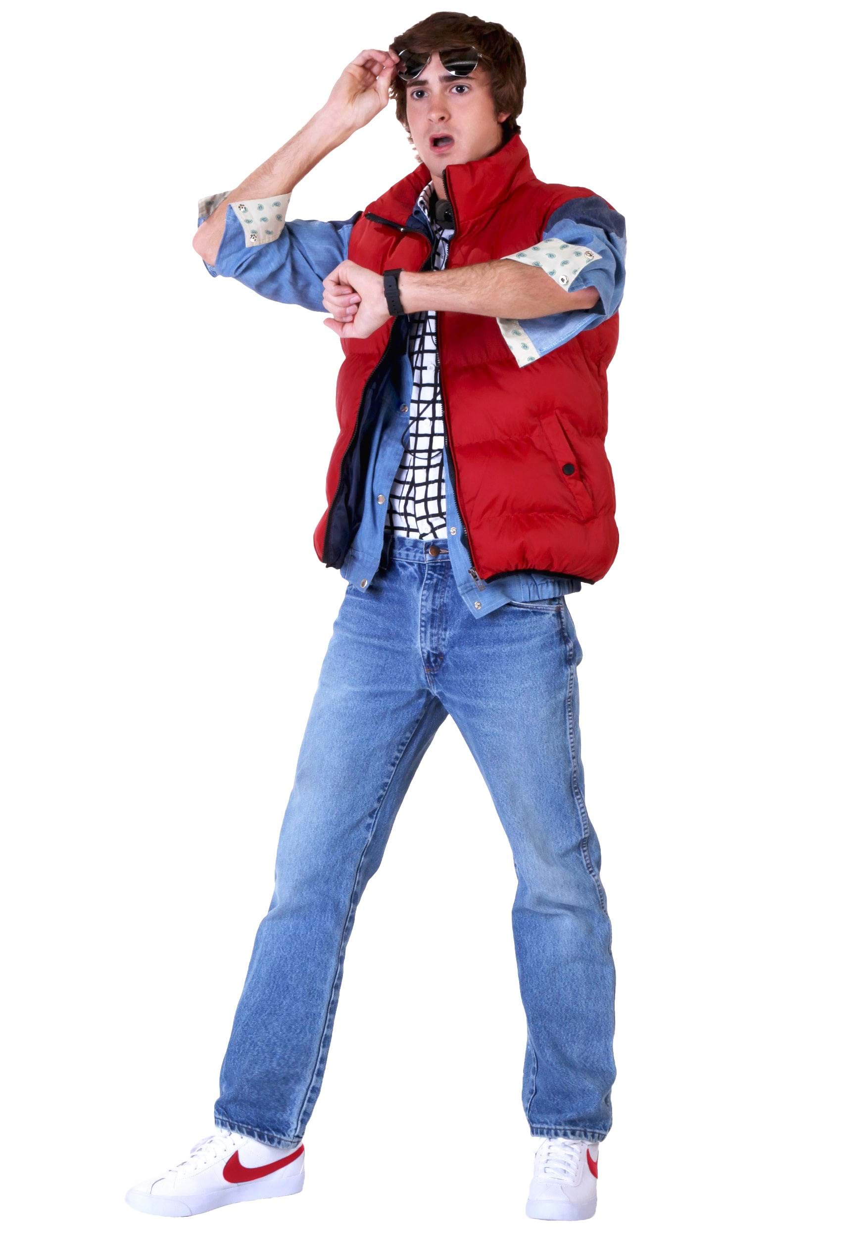 Back To The Future Marty McFly Costume , 80s Movies Costume