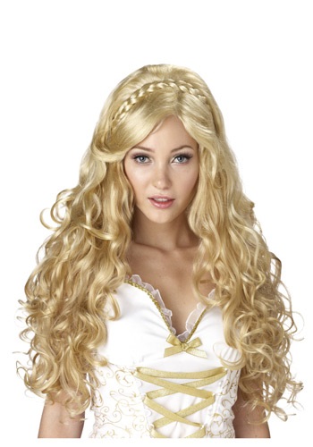 Click Here to buy Golden Goddess Wig from HalloweenCostumes, CDN Funds & Shipping