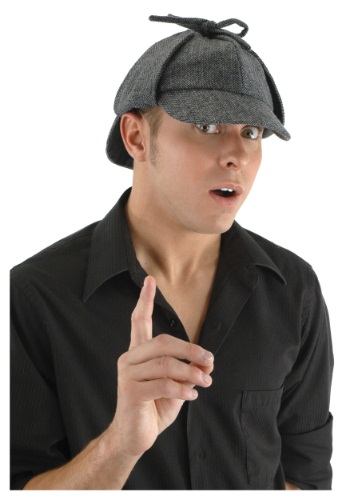 Click Here to buy Sherlock Holmes Costume Hat from HalloweenCostumes, CDN Funds & Shipping