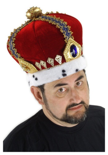 Click Here to buy Mens Royal King Costume Hat from HalloweenCostumes, CDN Funds & Shipping