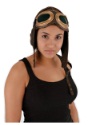 Aviator Brown Hat and Goggles