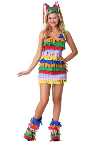 Click Here to buy Pinata Costume Dress for Women from HalloweenCostumes, CDN Funds & Shipping