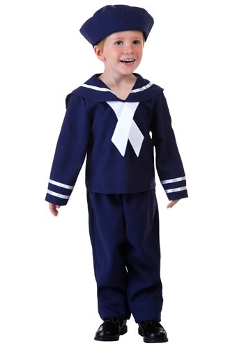 Toddler Blue Sailor Costume