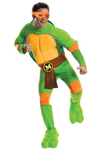 Deluxe Adult Michelangelo front