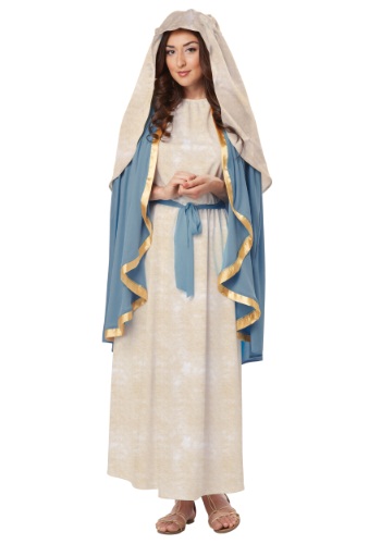 Click Here to buy Adult Virgin Mary Costume from HalloweenCostumes, CDN Funds & Shipping