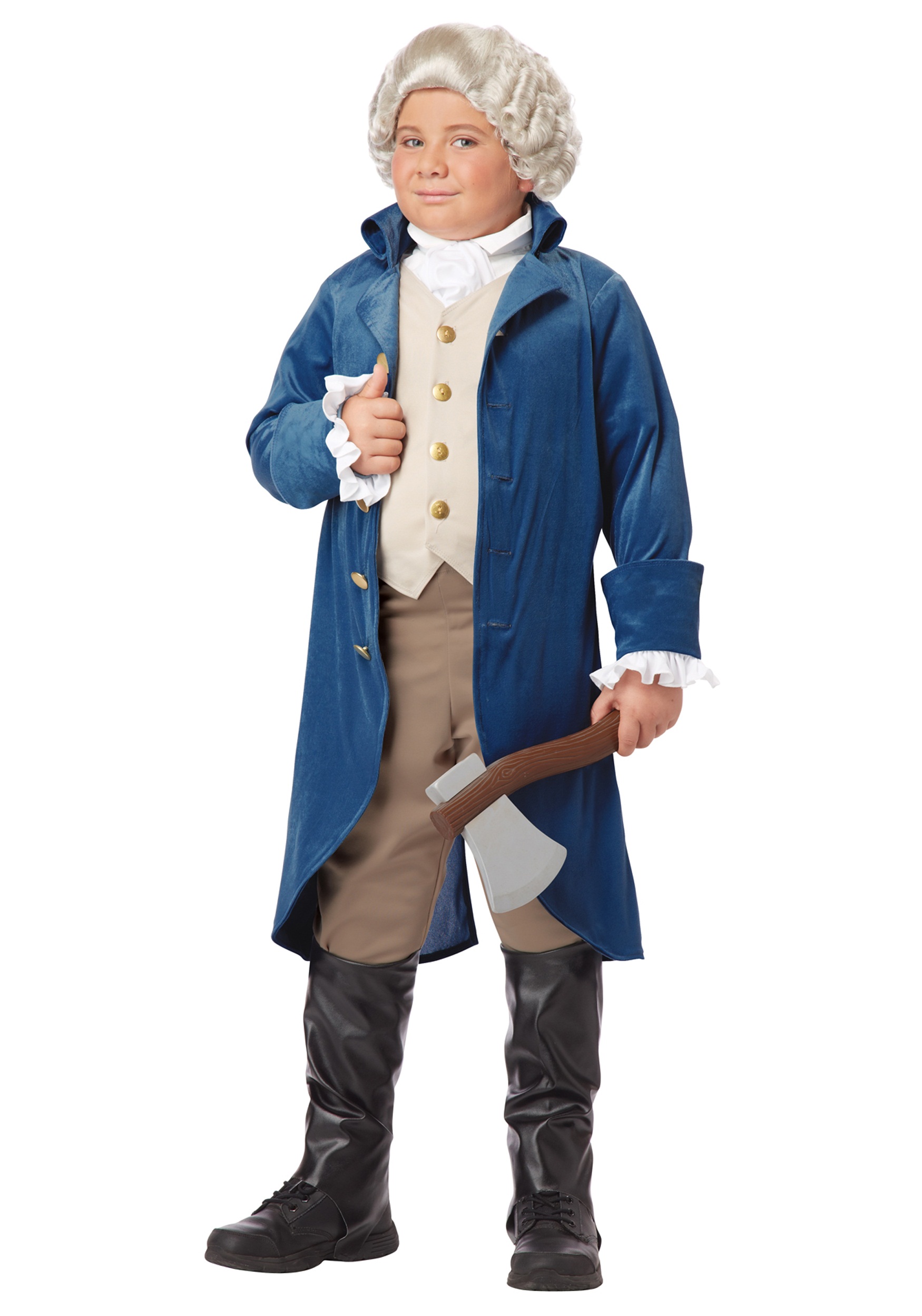Boys George Washington Costume - Size - M
