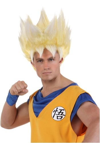 Click Here to buy Adult Super Saiyan Goku Wig from HalloweenCostumes, CDN Funds & Shipping