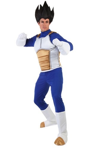 Click Here to buy Adult Vegeta Costume from HalloweenCostumes, CDN Funds & Shipping
