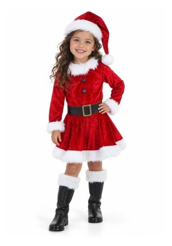 Mrs. Claus Girl's Toddler Costume upd