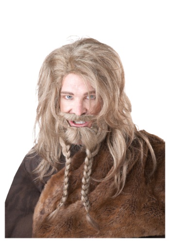 Click Here to buy Blonde Viking Wig, Beard and Mustache from HalloweenCostumes, CDN Funds & Shipping