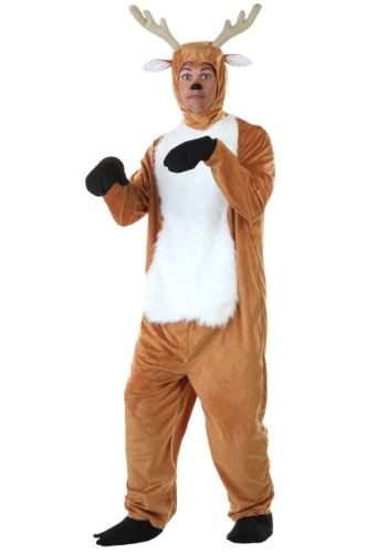 Click Here to buy Plus Size Adult Deer Costume from HalloweenCostumes, CDN Funds & Shipping