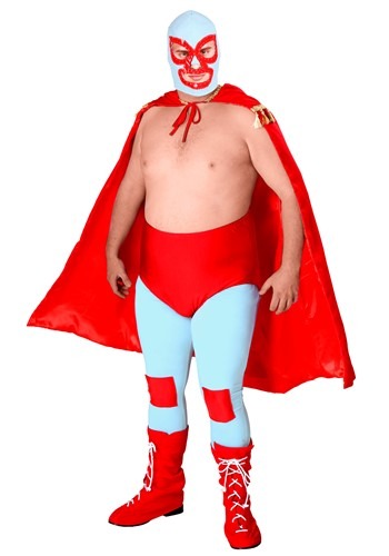 Adult Nacho Libre Costume | Wrestling Halloween Costume