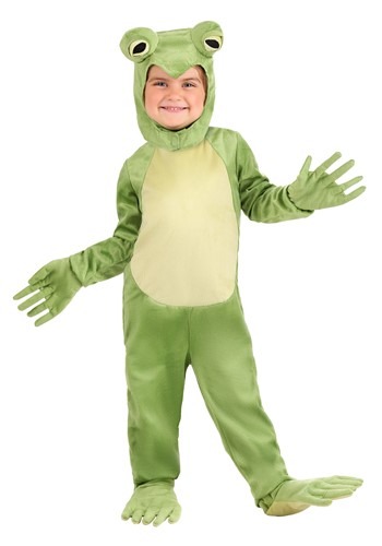 Click Here to buy Toddler Deluxe Frog Costume from HalloweenCostumes, CDN Funds & Shipping