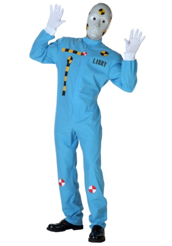 Plus Size Adult Crash Test Dummy Costume