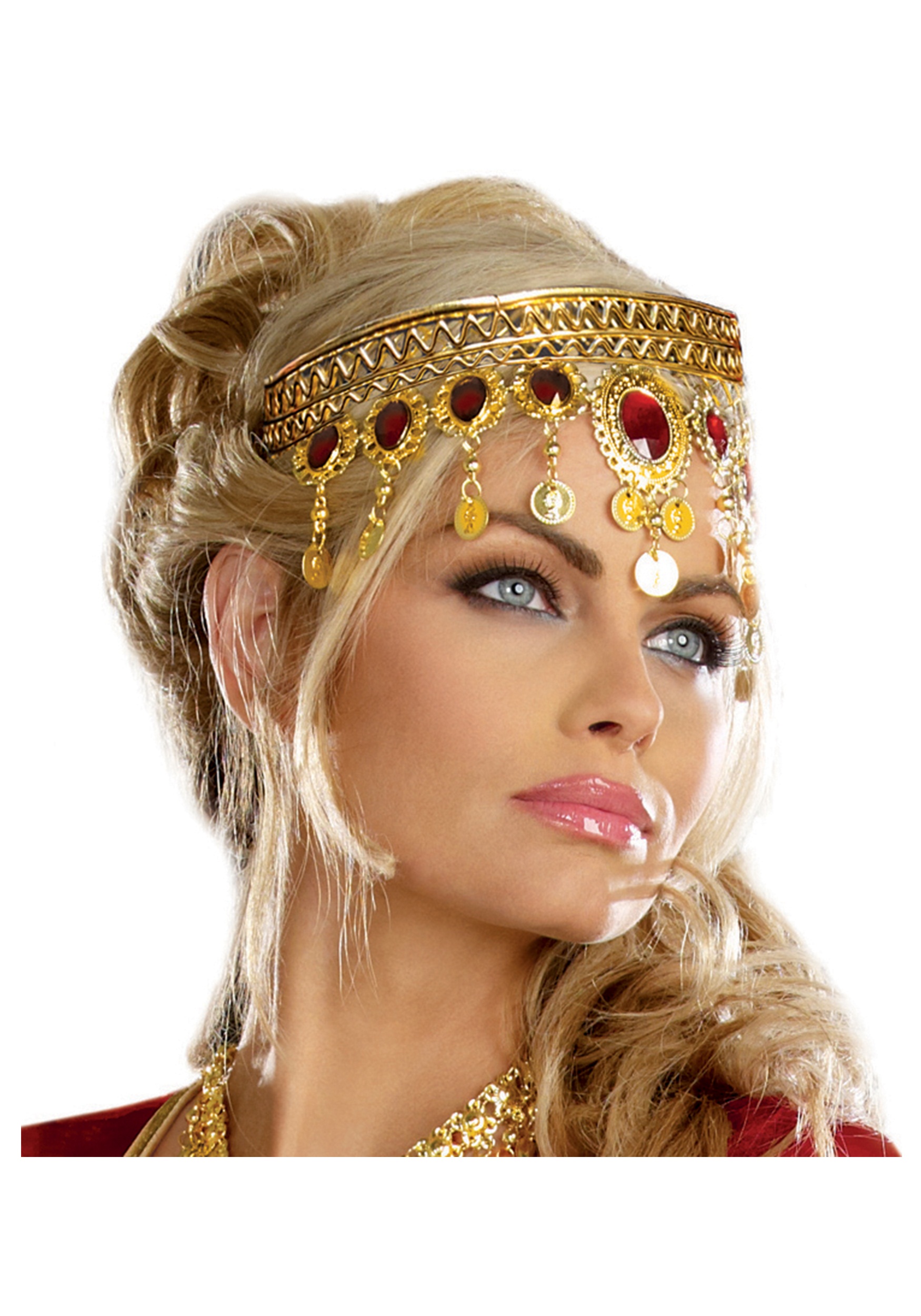 Adult Dripping Rubies Costume Headpiece , Costume Accessories