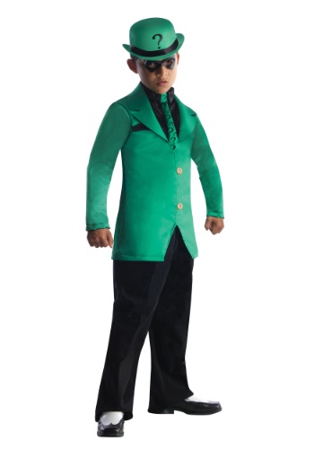 Click Here to buy Boys Riddler Costume from HalloweenCostumes, CDN Funds & Shipping