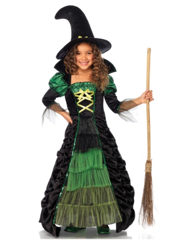 Click Here to buy Storybook Witch Kids Costume from HalloweenCostumes, CDN Funds & Shipping
