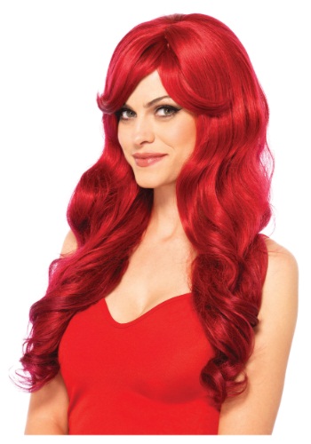 Click Here to buy Long Wavy Red Wig from HalloweenCostumes, CDN Funds & Shipping