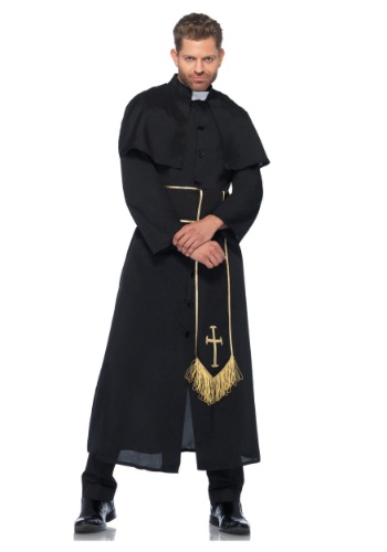 Click Here to buy Priest Mens Costume from HalloweenCostumes, CDN Funds & Shipping