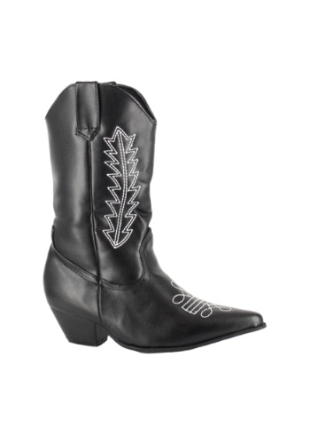 Click Here to buy Kids Black Cowboy Boots from HalloweenCostumes, CDN Funds & Shipping