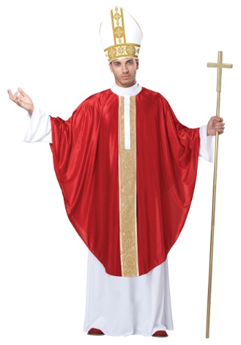 Click Here to buy Mens Pope Costume from HalloweenCostumes, CDN Funds & Shipping
