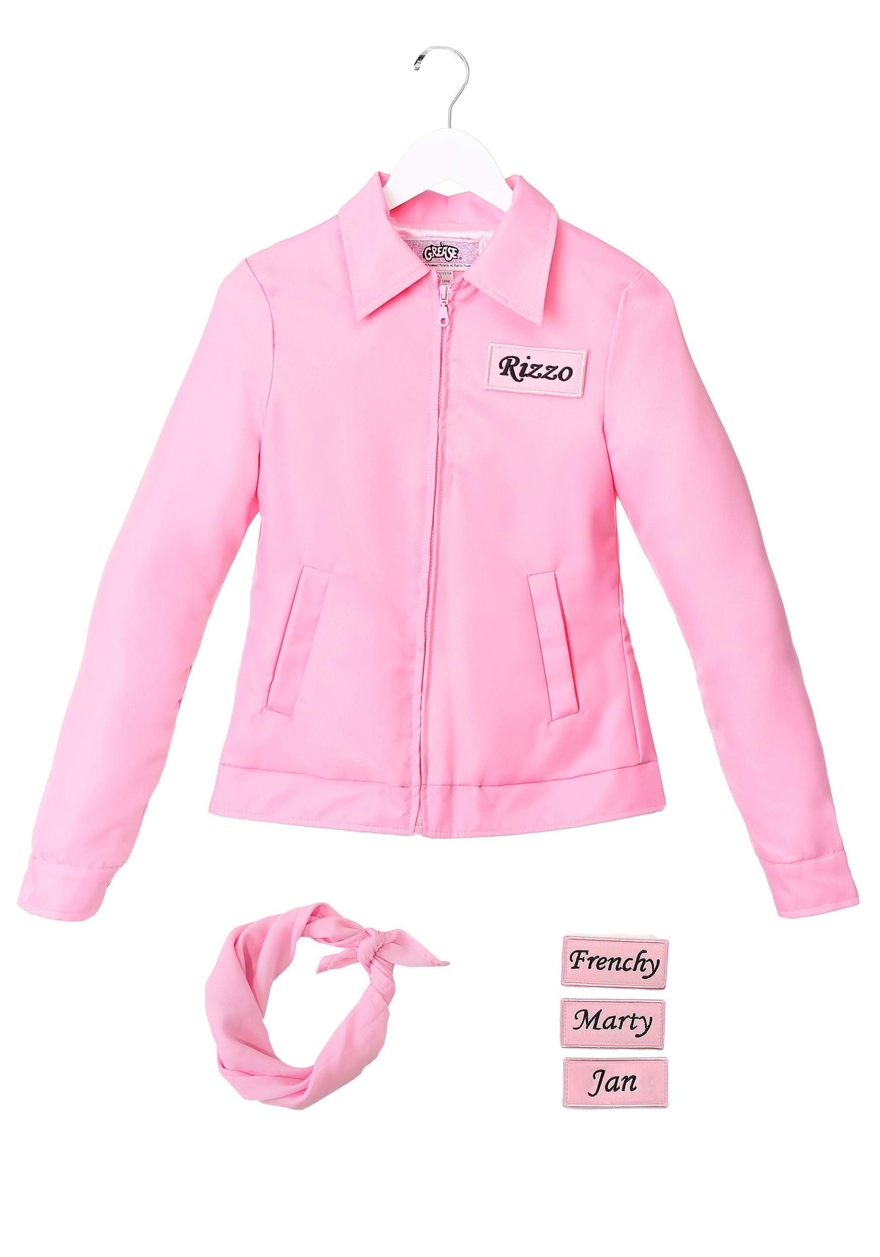 Authentic Grease Pink Ladies Jacket Costume for Women