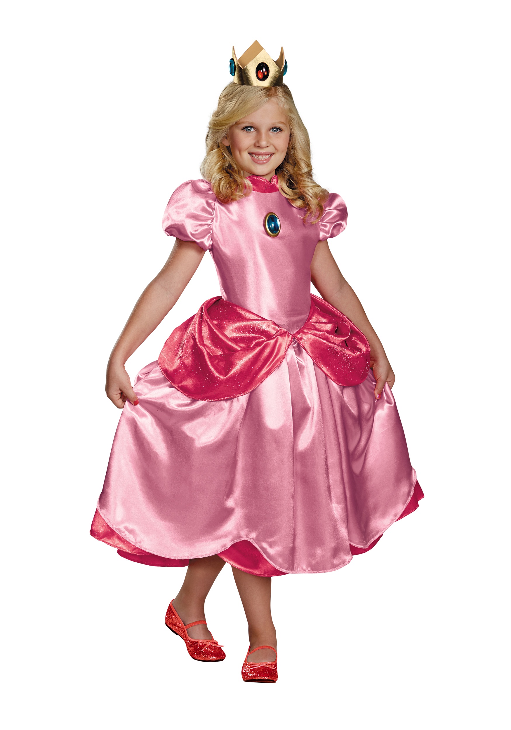 Princess Peach Costume Kids