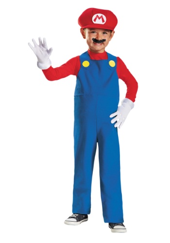 Click Here to buy Toddler Mario Costume from HalloweenCostumes, CDN Funds & Shipping