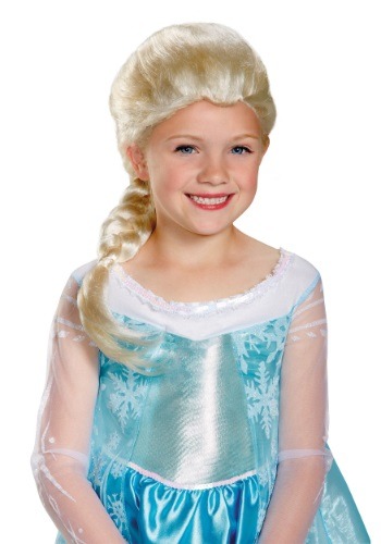 Click Here to buy Girls Frozen Elsa Wig from HalloweenCostumes, CDN Funds & Shipping