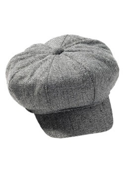Tweed Newsboy Hat