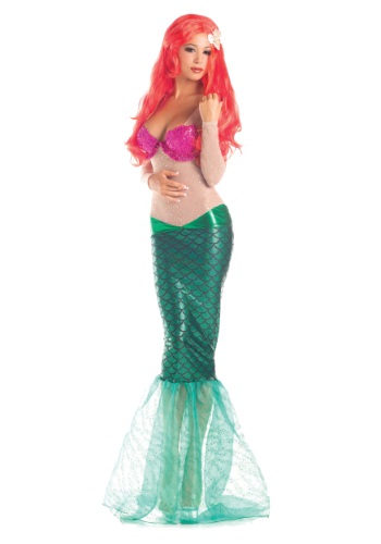 Click Here to buy Adult Sweet Mermaid Costume from HalloweenCostumes, CDN Funds & Shipping